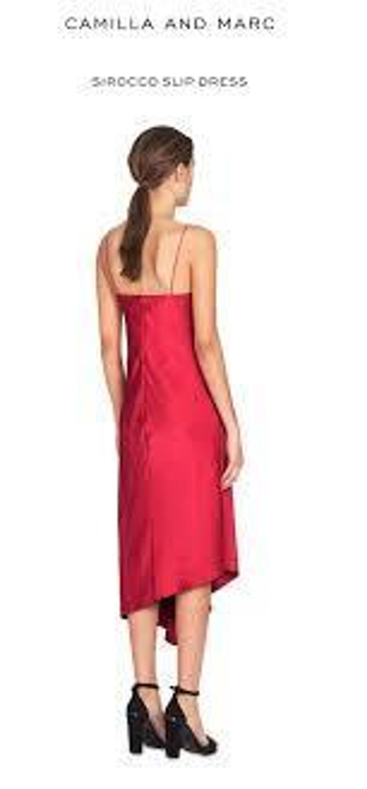 Camilla and Marc Sirocco Slip Dress Fuschia Size 6 - Image 2