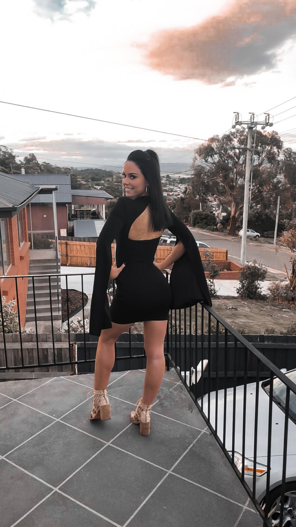 MOSSMAN - Sense Of Mystery Dress Black - Image 6