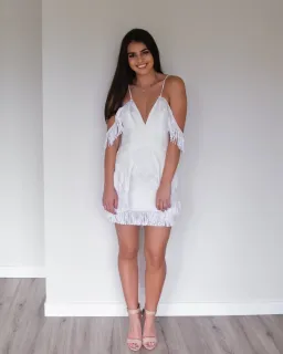 Alice McCall Little Dame Dress White Size 6 for rent on The Volte - image 1