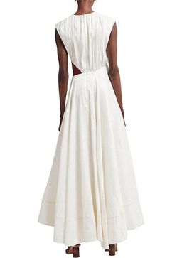 Aje Reflection Cut Out Dress Ivory Size 14 for rent on The Volte - image 3