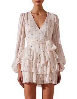 Shona Joy Sedgwick Tiered Mini Dress for rent on The Volte - image 4