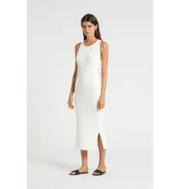 Sir The Label Marcelle Open Back Midi Dress White Size 0 / AU 6 for rent on The Volte - image 1