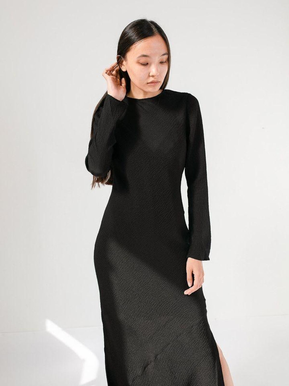 Sir The Label Indre Long Sleeve Dress Black Size AU 6 - Image 8