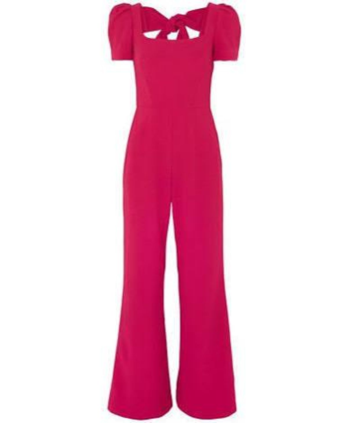 Rebecca Vallance Pink poppy bow detailed Jumpsuit - Image 4