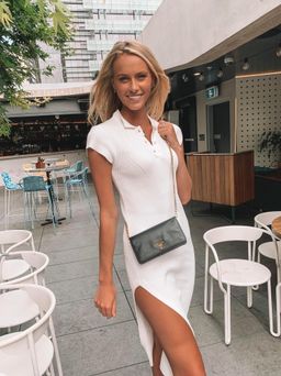 Manning Cartell MVP Polo Knit Dress White Size 6 for rent on The Volte - image 4