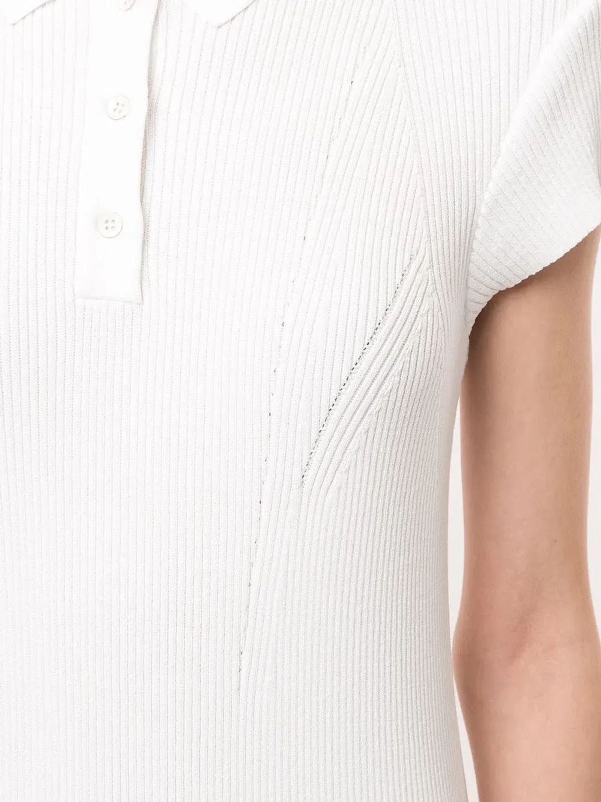 Manning Cartell MVP Polo Knit Dress White Size 6 - Image 2