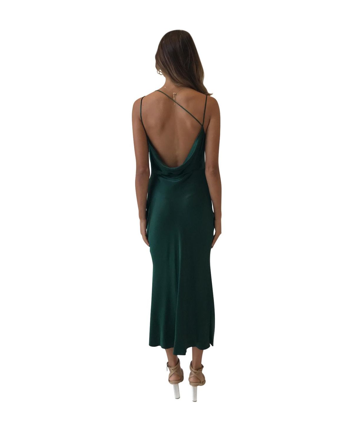 Bec & Bridge - Martini Club Split Green Dress Size 6 - Image 3