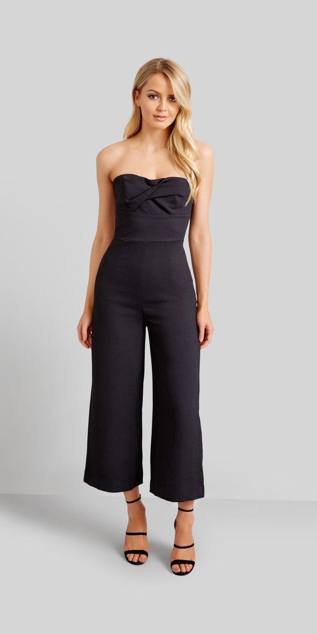 Kookai Pansy Pantsuit Black Size 8 - Image 1