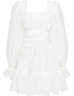 Aje Impression Dress White Size 6 for rent on The Volte - image 9