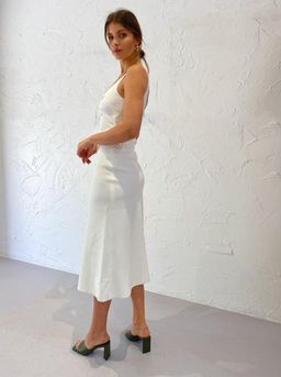 Bec + Bridge Forever Young Midi Dress In Ivory - SIZE 10 for rent on The Volte - image 6