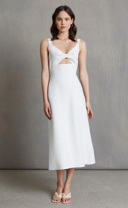 Bec + Bridge Forever Young Midi Dress In Ivory - SIZE 10 for rent on The Volte - image 7