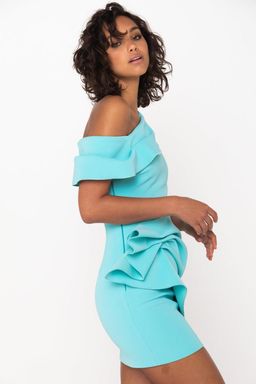 Mossman Into The Deep Dress Blue Size 8 for rent on The Volte - image 4