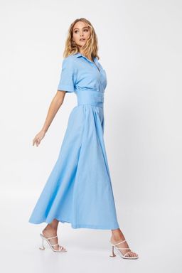 Mossman The Blue Light Dress Blue Size 8 for rent on The Volte - image 3