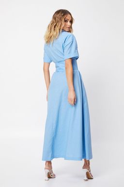 MOSSMAN THE BLUE LIGHT DRESS  - SIZE 6 for rent on The Volte - image 6