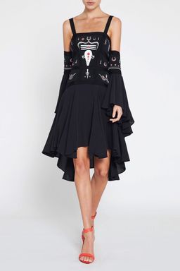Sass & Bide Phoenix Flight Dress Black Size 8 for rent on The Volte - image 1