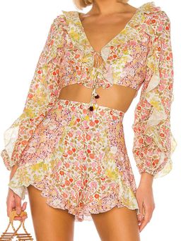 Zimmermann Goldie Spliced Frill Set Size 6 for rent on The Volte - image 2