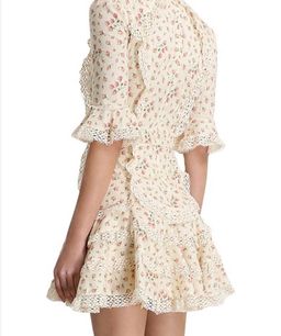 ZIMMERMAN FREJA TRIM FLUTTER DRESS  for rent on The Volte - image 2