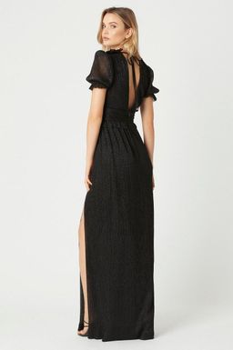 Black Short Sleeve Gown for rent on The Volte - image 2
