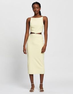 Bec and Bridge Scout Midi Cut Out Dress for rent on The Volte - image 5