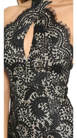 Lover Mia Twist Black Lace Dress Size 6 for rent on The Volte - image 2