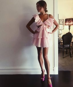 Sofia The Label Rose Pink Dress size 6 for rent on The Volte - image 5