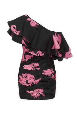 Aje Waves Mini Dress Floral Size 6 for rent on The Volte - image 3