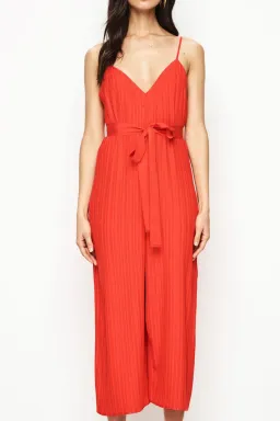 Alice McCall Berry Good Jumpsuit Red Size 6 for rent on The Volte - image 3