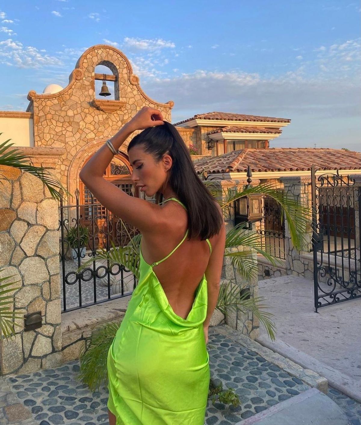 Rat & Boa Lima Dress in Lime Green Size 8 - Image 6