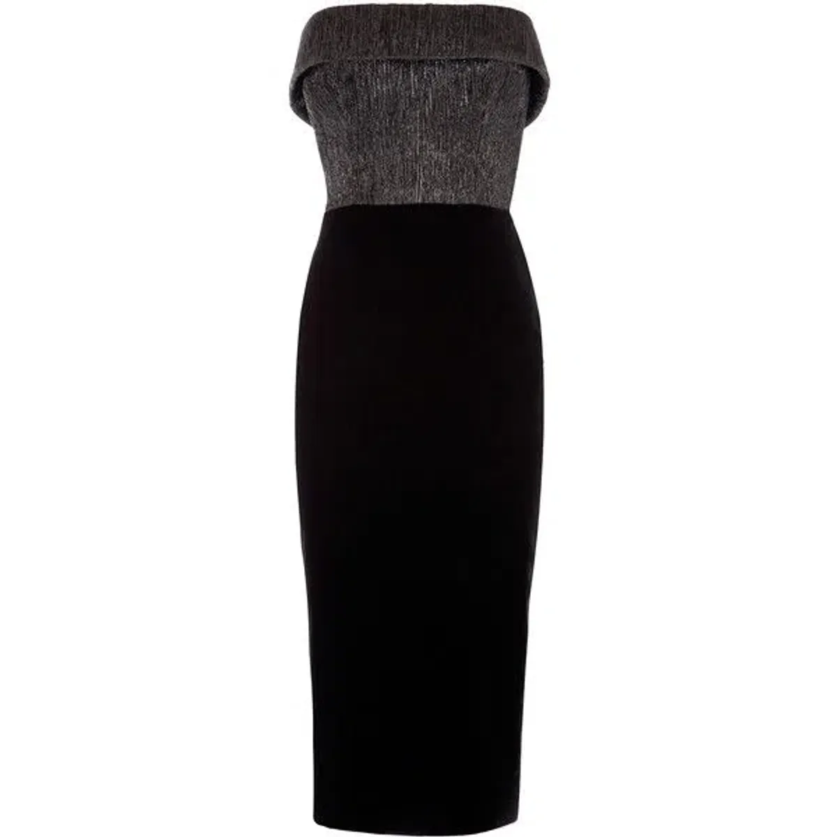 Alex Perry Knox Midi Black Size 10 - Image 2
