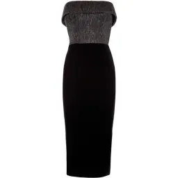 Alex Perry Knox Midi Black Size 10 for rent on The Volte - image 2