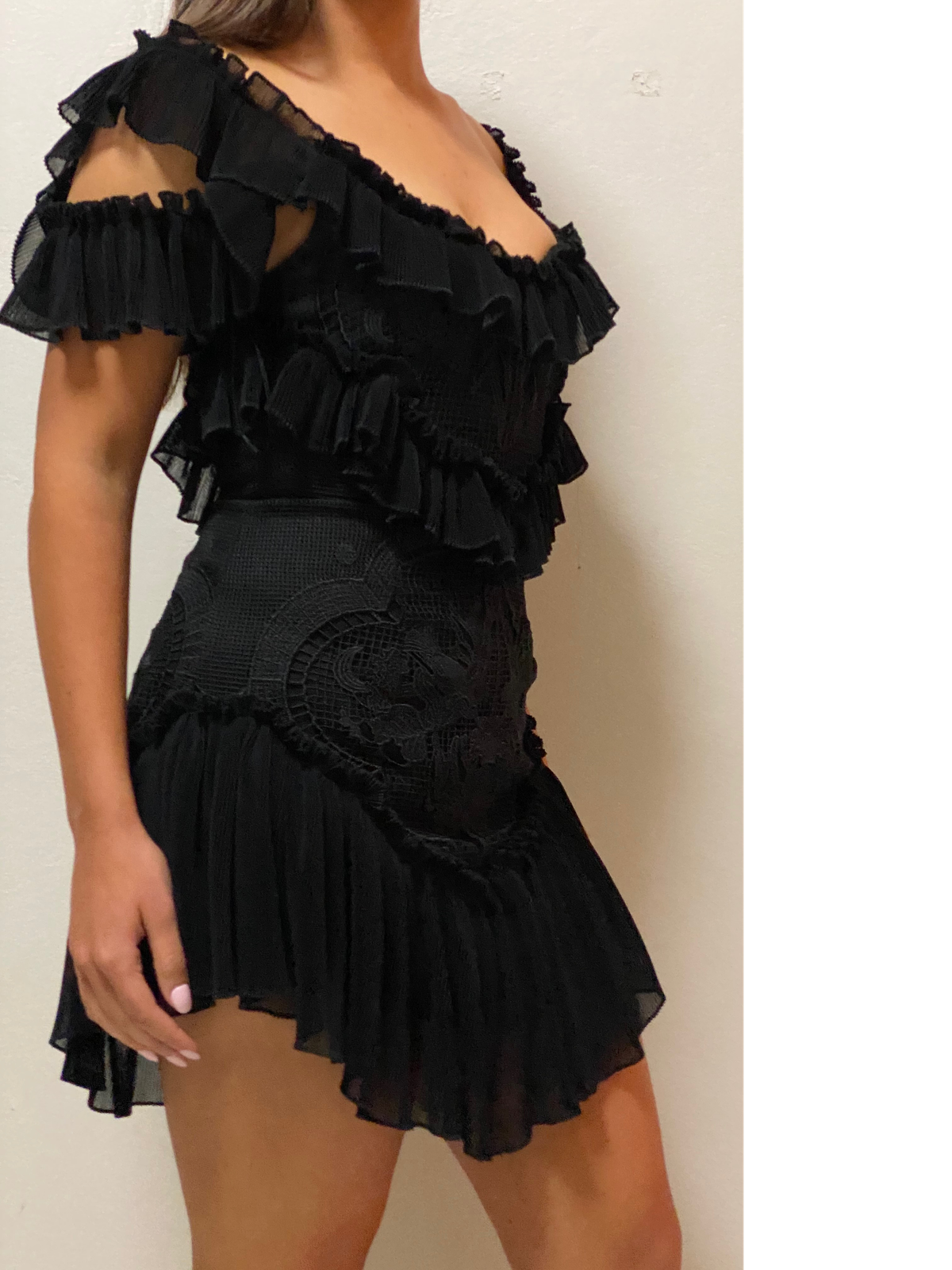 Alice McCall Love Birds Dress Black Size 8  - Image 5