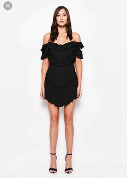 Alice McCall Love Birds Dress Black Size 8  for rent on The Volte - image 1