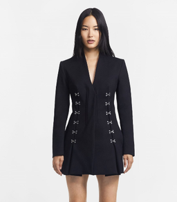 Dion Lee Blazer Dress Black Size 10 for rent on The Volte - image 4