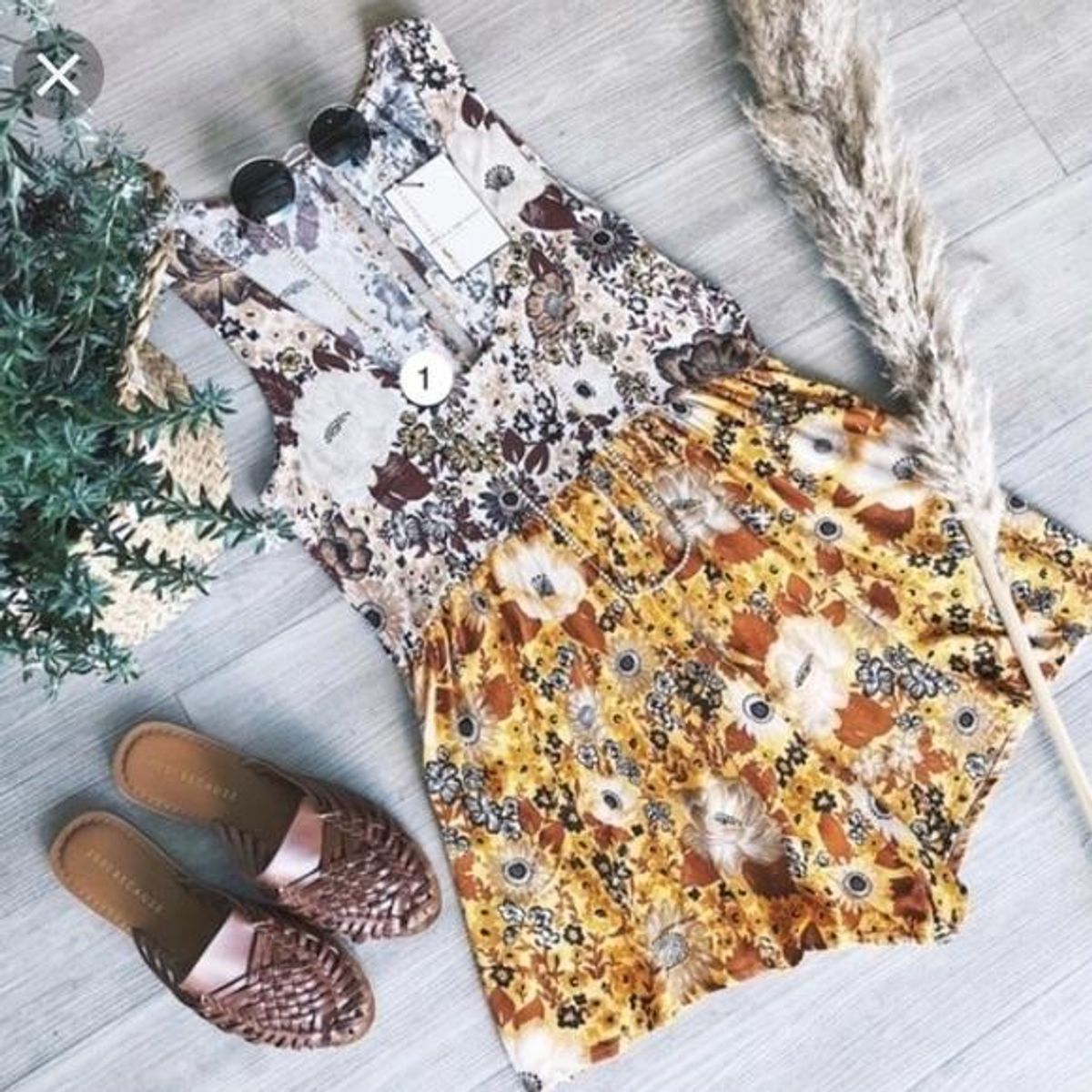 Spell // Desert Daisy Romper ~ Mustard - Image 3