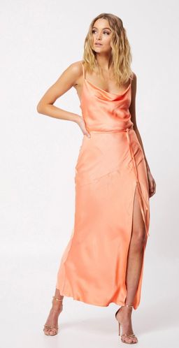 Mossman Crazy For You Dress Peach Size 6 for rent on The Volte - image 5