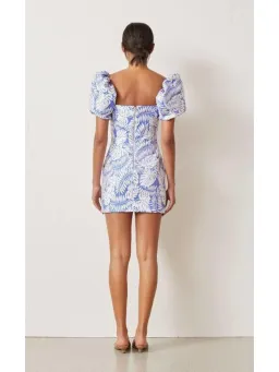 Bec & Bridge Banana Mini Dress Print Size AU 6 for rent on The Volte - image 3