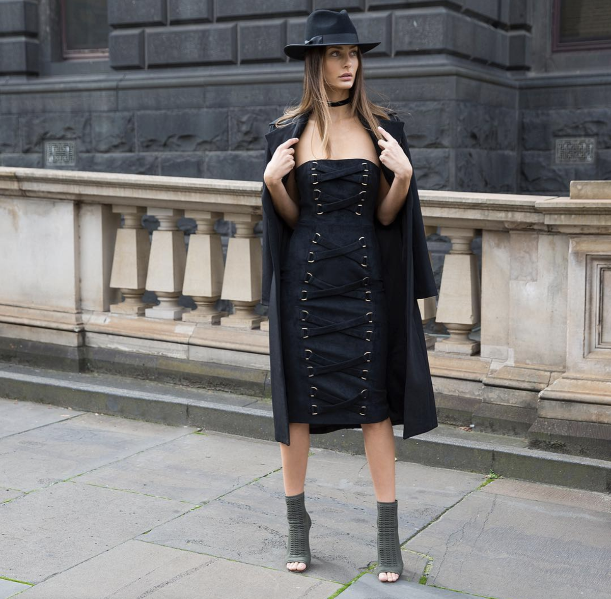 Misha Petra Dress Black Size 6 - Image 2