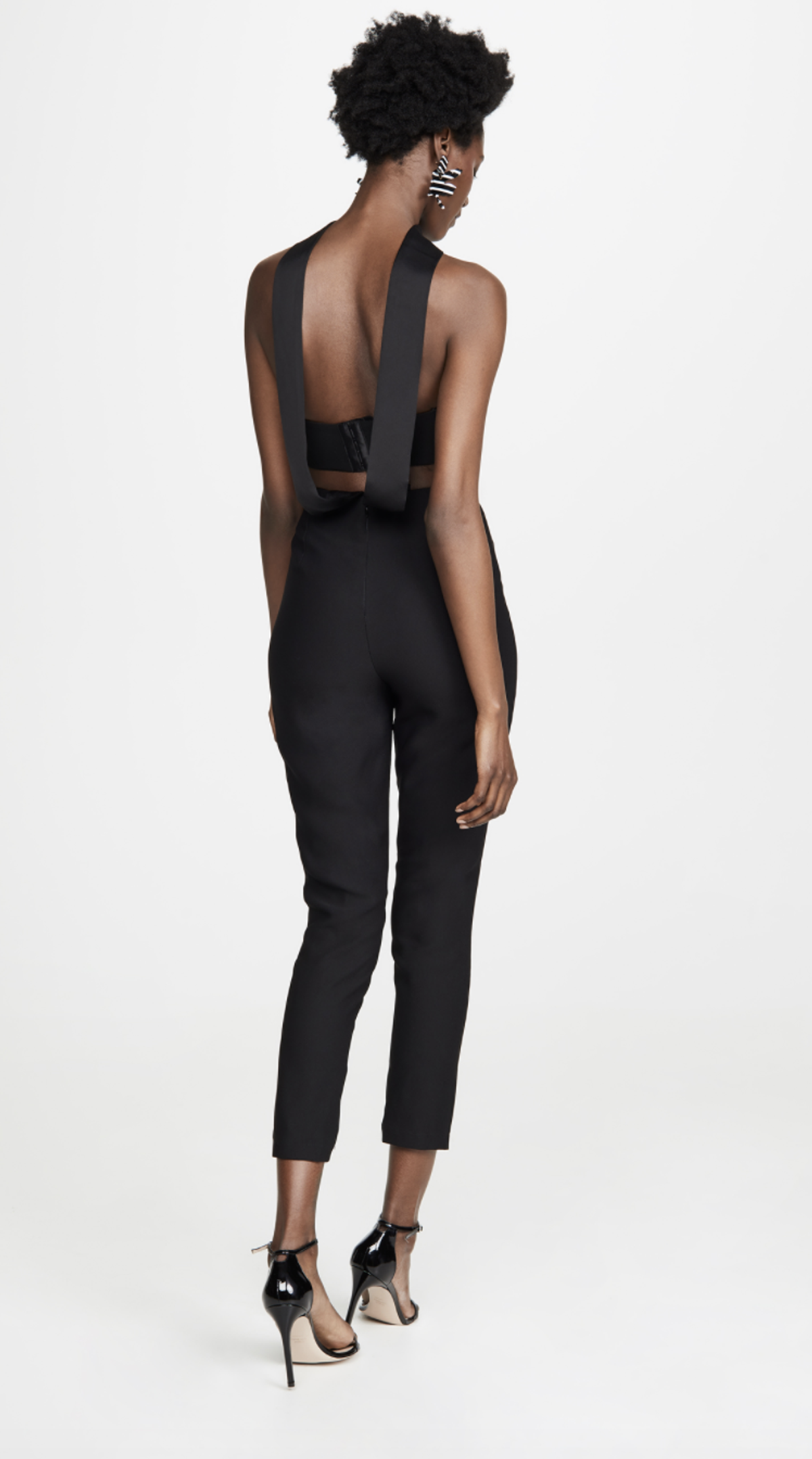 MISHA Black Christa Pantsuit Black Size 4/0 - Image 4