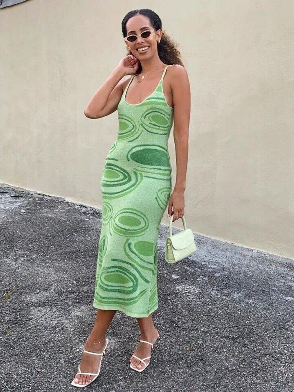 House of Sunny Hockney Dress Green Size 10 - Image 2