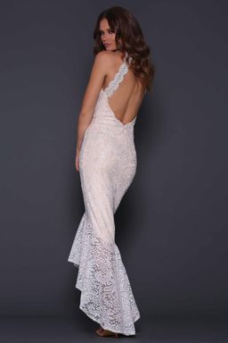 Elle Zeitoune Mirabella Dress White Size 6 for rent on The Volte - image 3