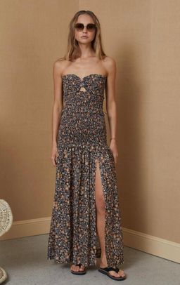 Bec & Bridge Janice Cotton Maxi Dress Floral Size 12 for rent on The Volte - image 1