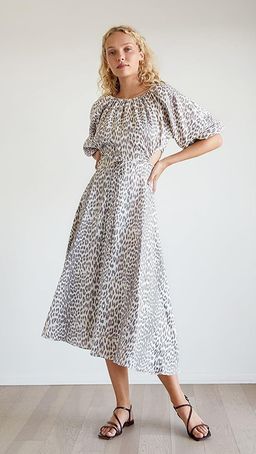 Bec + Bridge Ocelot Midi Dress Size 12 for rent on The Volte - image 2