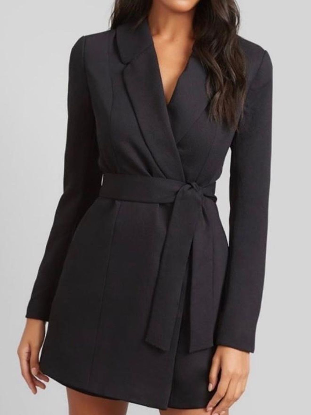 Kookai Oyster Wrap Playsuit Black Size 6 - Image 2