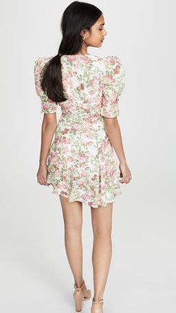 Bec & Bridge Le Follies Mini Dress Print Size 8 for rent on The Volte - image 3