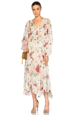 Zimmermann Mischief Ladder Midi Dress Floral Size 8 for rent on The Volte - image 3