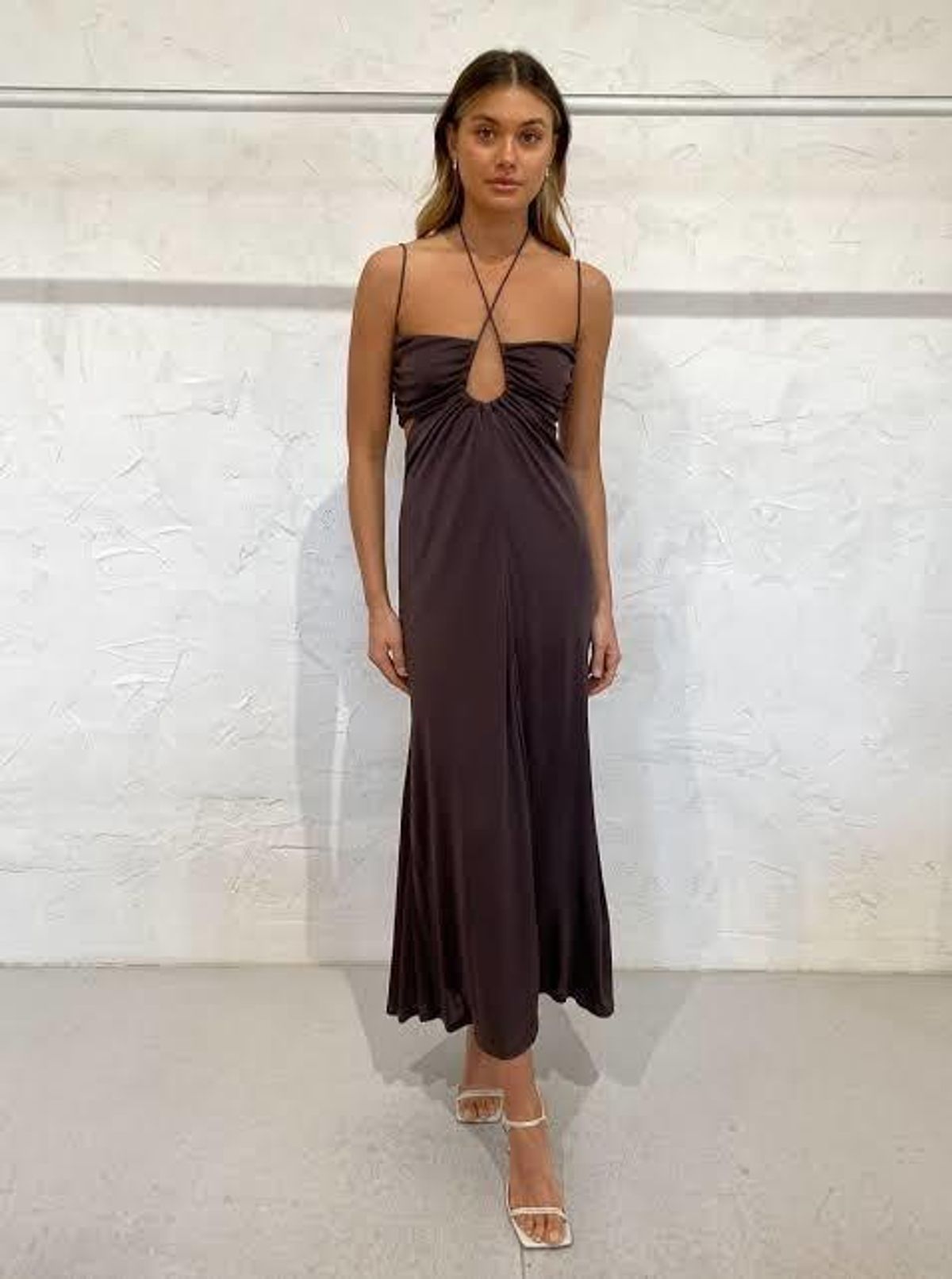 Manning Cartell Sweet Obsession Slip Dress Brown Size 8 - Image 1