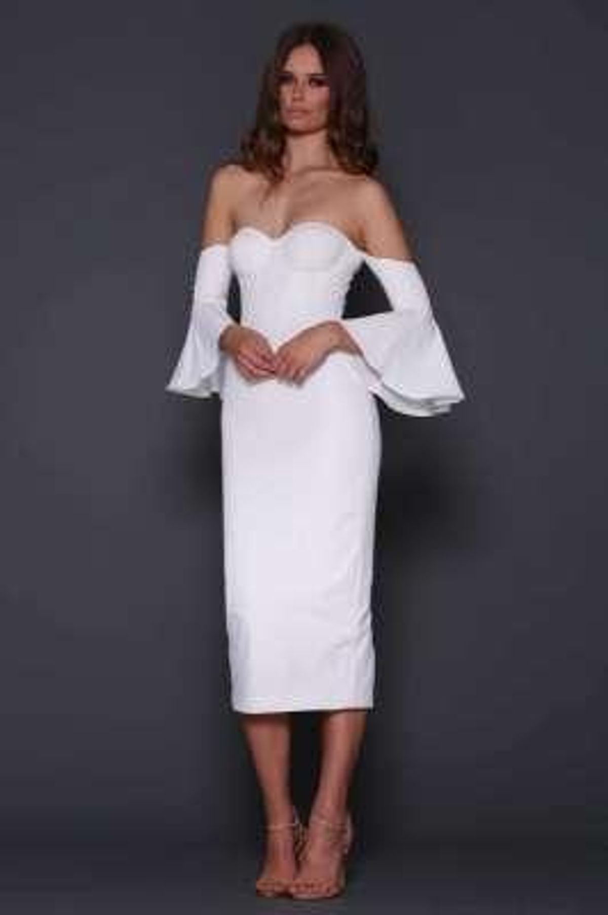 ELLE ZEITOUNE ELECTRA WHITE DRESS - Image 2