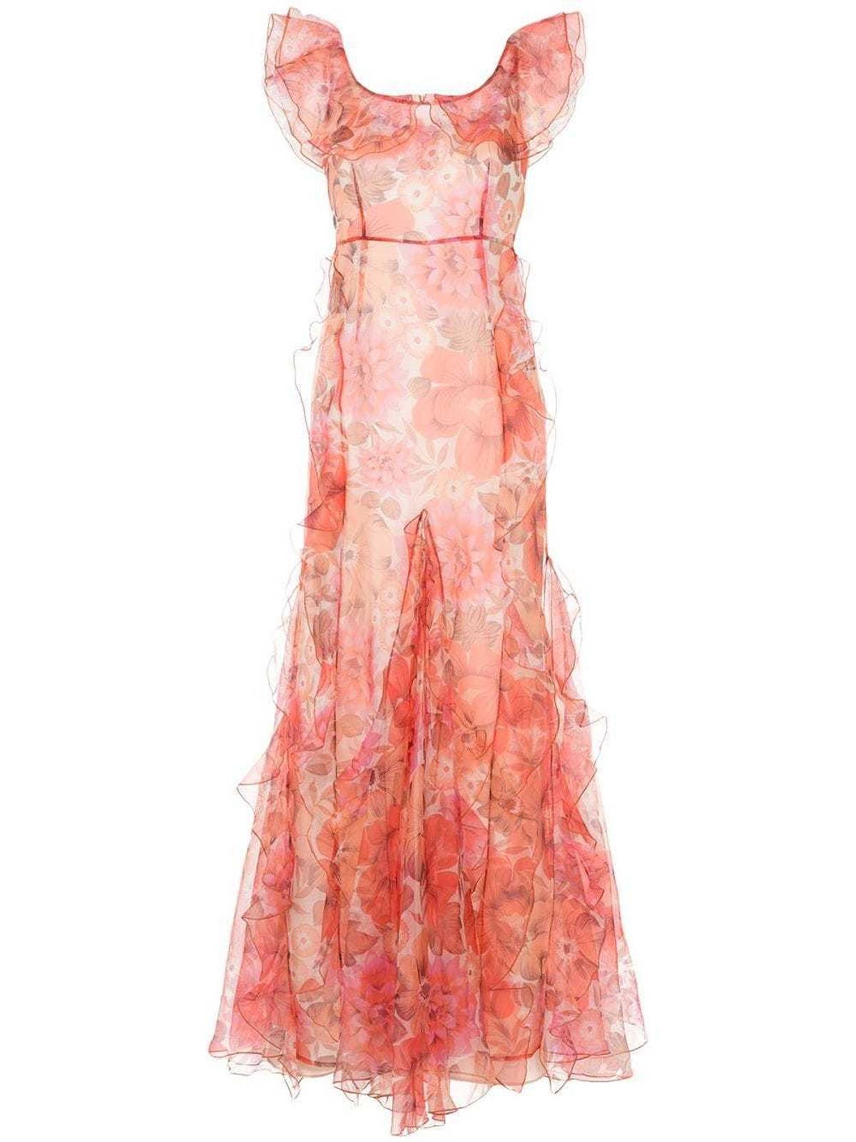 Alice McCall Flora Gown Scarlet Size AU 6 - Image 4