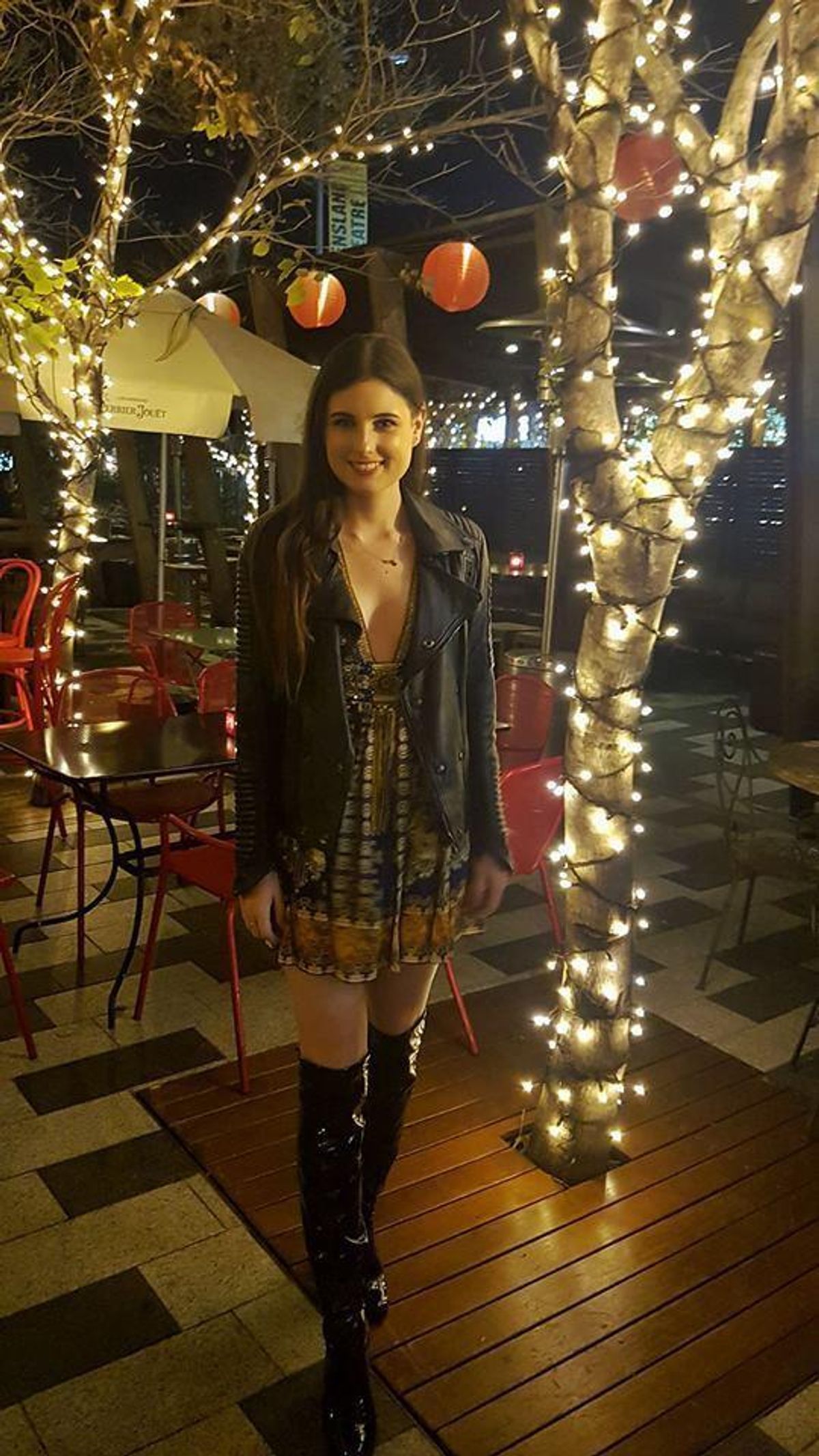 Camilla La Chaquetilla V Neck Short Dress Size 6 - Image 4