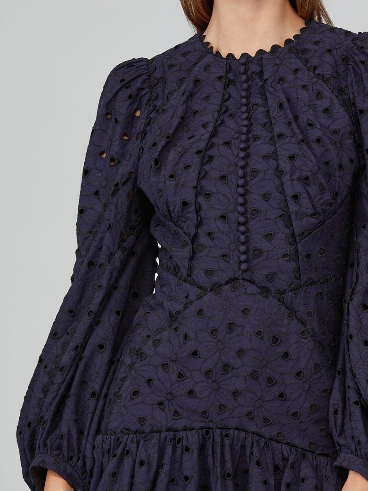 Acler Walker Dress Blue Size 6 - Image 2